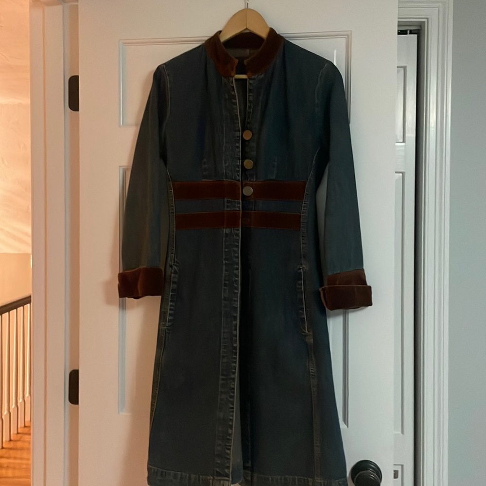 Vintage 3/4 length denim jacket